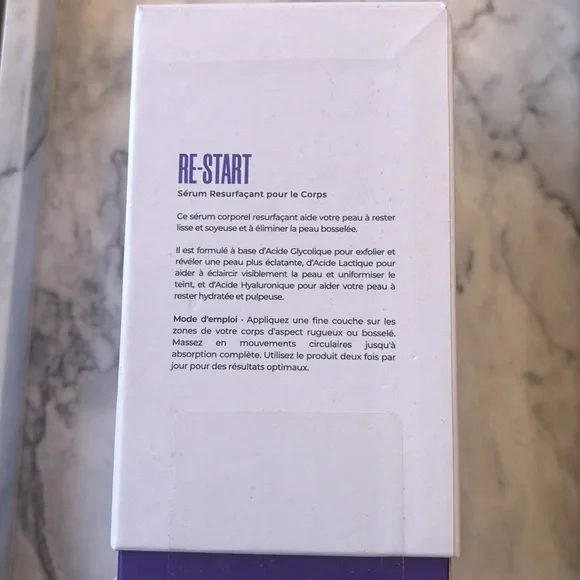 NIB MAELYS “RESTART” Resurfacing Body Serum”